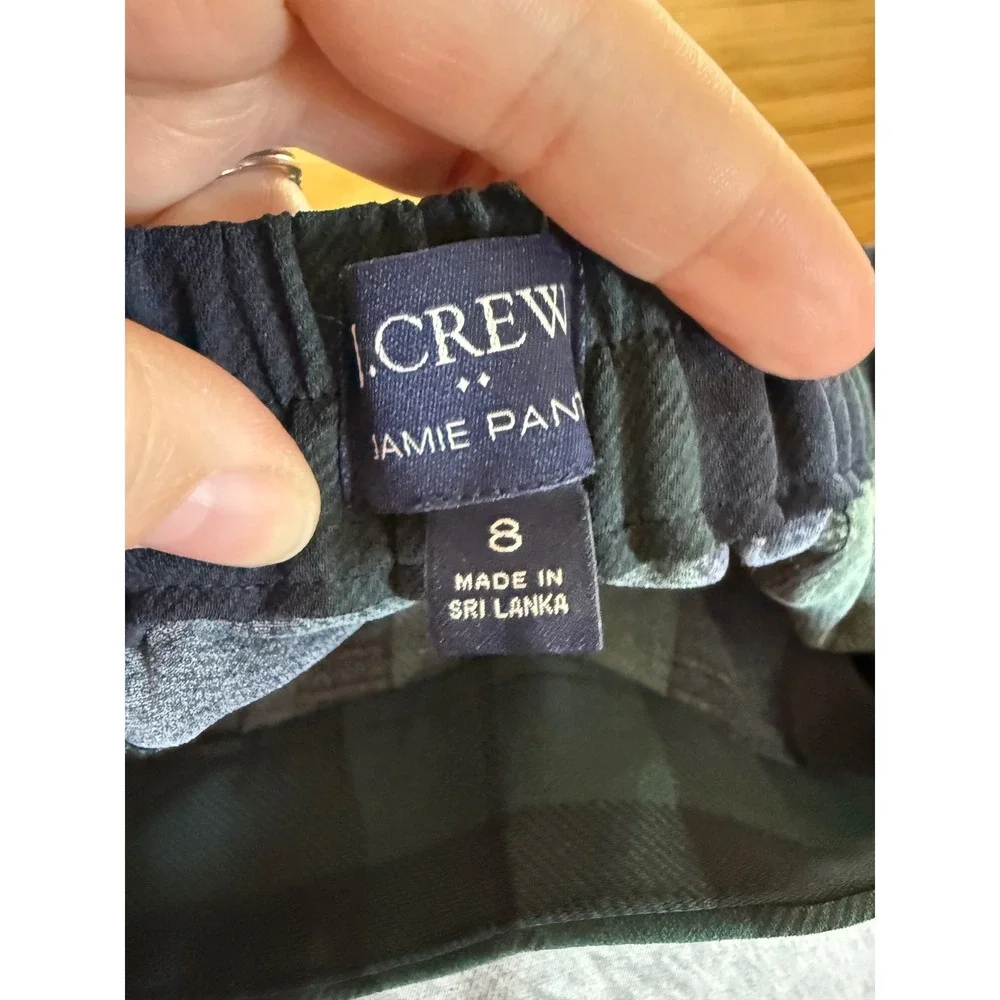 J.crew Jamie pant in Black Watch‎ plaid